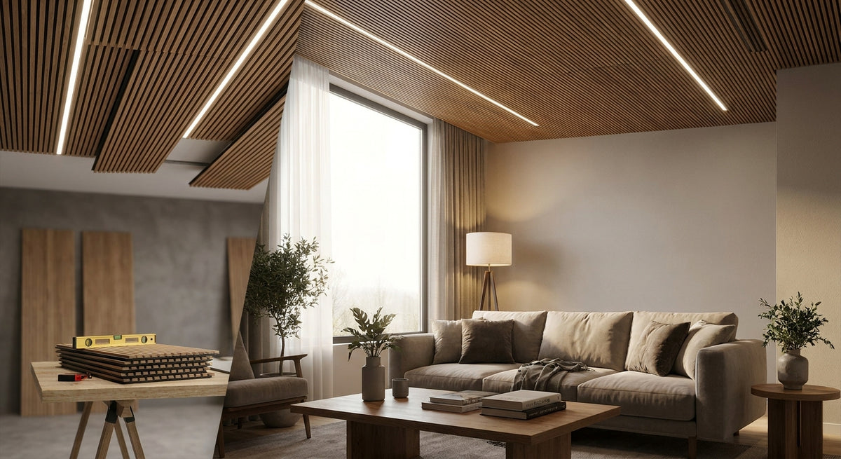 Decopanelen voor plafond: typen en montage