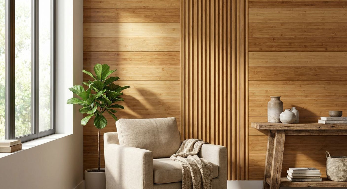 Bamboe wandpanelen voor een duurzaam interieur