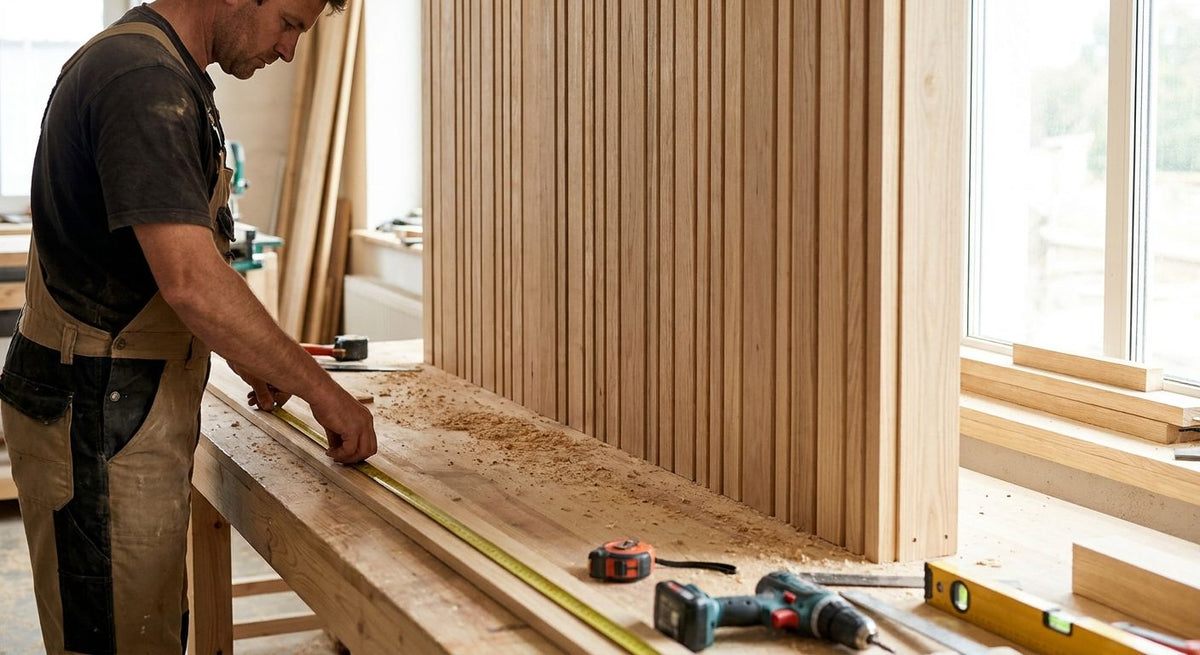 Lattenwand op maat maken: stap voor stap