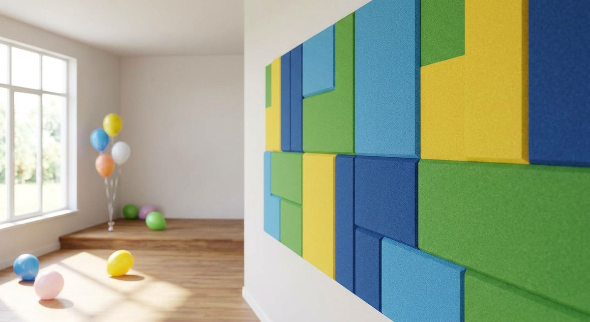 Wandpanelen voor een kinderdisco of feestzaal
