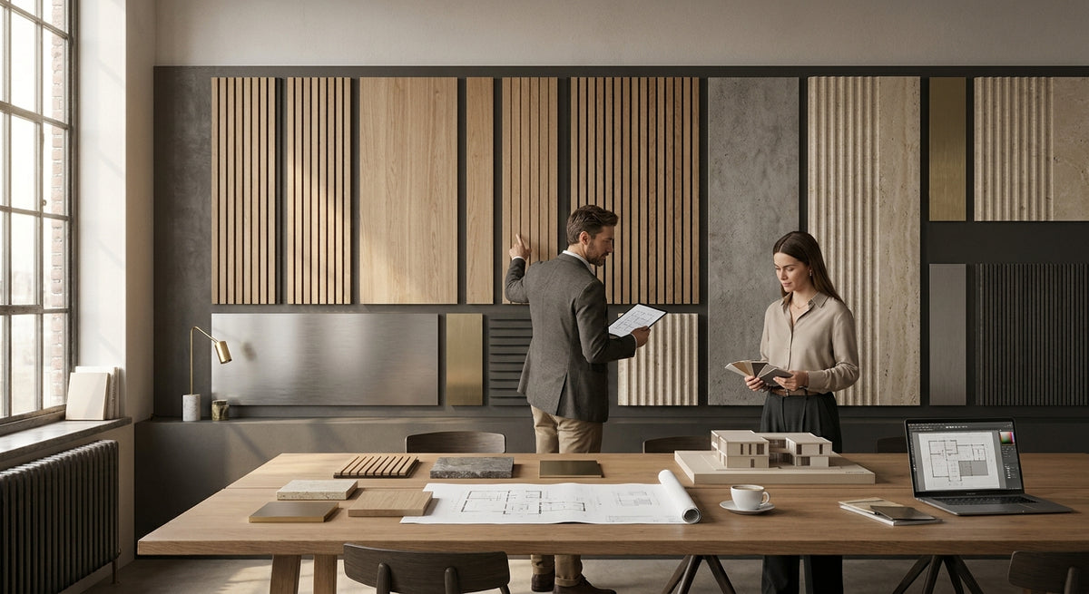 Wandpanelen voor architecten en interieurontwerpers