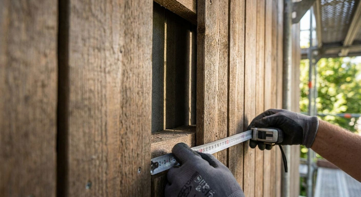 Hoe bereken je de ventilatiespouw achter gevelbekleding