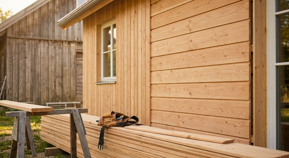 Beste naaldhout gevelbekleding voor een betaalbare renovatie