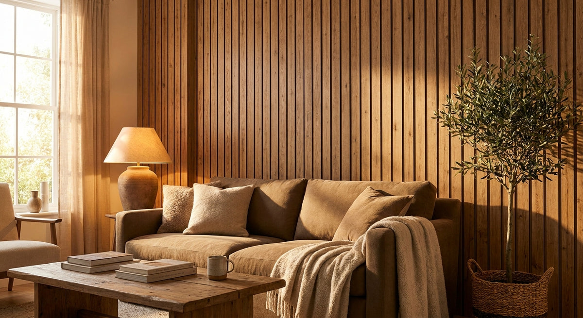 Akupanel rustiek eiken voor landelijk interieur