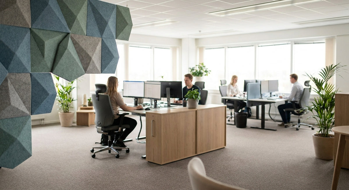 Akoestische wandpanelen kantoor: geluid dempen