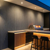 Buitenpanel Grijs 290cm | Gevelbekleding | Aku Woodpanel