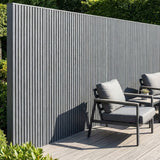 Buitenpanel Grijs 290cm | Gevelbekleding | Aku Woodpanel