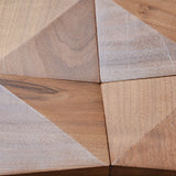 Houten Mozaïekpaneel | Slim Walnoot | 20×40 cm | Hout | Tegel