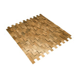 Steenstrip 3D Goud - productfoto glans 3