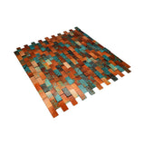 Steenstrip 3D Patina Koper - productfoto glans 3