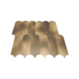 Zelfklevende Mozaïektegels Metaal | Arch Goud | 28,8×29,8 cm | Keuken, Bad & WC