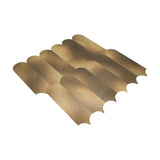 Zelfklevend Mozaïekpaneel | Arch Goud | 28,8×29,8 cm | Metaal