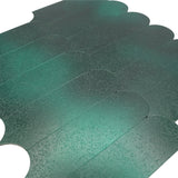 Zelfklevende Mozaïektegels Metaal | Arch Donkergroen | 28,8×29,8 cm | Keuken, Bad & WC