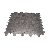 Zelfklevende Mozaïektegels Metaal | Trifold 3D Antraciet | 30,3×28 cm | Keuken, Bad & WC