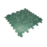 Zelfklevende Mozaïektegels Metaal | Trifold 3D Donkergroen | 30,3×28 cm | Keuken, Bad & WC