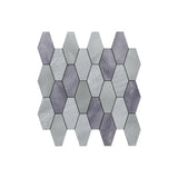 Zelfklevend Mozaïekpaneel | Picket Grijs | 30×30 cm | Metaal