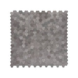 Zelfklevende Mozaïektegels Metaal Driepas 3D Antraciet 30,5×29,6 cm keukenachterwand