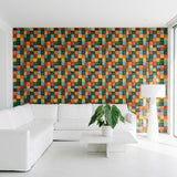 Dark Pine houten wandpaneel