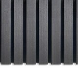 AkuPanel Antraciet-Hout | 240cm x 60cm | 3-zijdig écht houtfineer