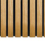AkuPanel Rustiek Eiken-Hout | 240cm x 60cm | 3-zijdig écht houtfineer