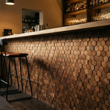 Walnoot Velvet houten wandpaneel
