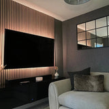 Akupanel Naturel Eiken-Hout | 300cmx60cm | 3-zijdig écht houtfineer