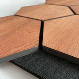 hexagon wandpaneel gerookt eiken 3