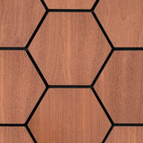 hexagon wandpaneel gerookt eiken 4