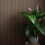 AkuPanel Mokka-Hout | 300cmx60cm | 3-zijdig écht houtfineer