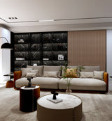 AkuPanel Mokka-Hout | 240cm x 60cm | 3-zijdig écht houtfineer