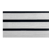 AkuPanel Wit Eiken-Hout | 240cm x 60cm | 3-zijdig écht houtfineer