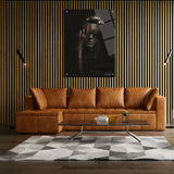 Canvas | Plexiglas Schilderij - Black and Gold