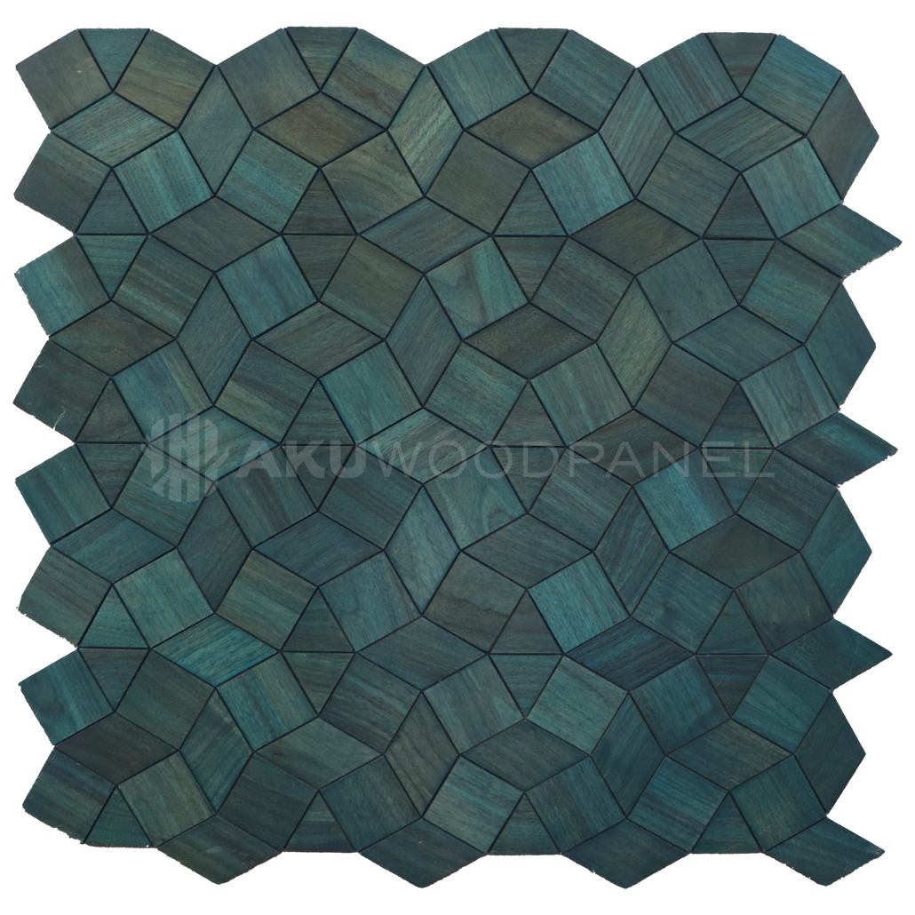 Sample Decopanel Gardenia - Cadet Blue
