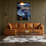 Canvas | Plexiglas Schilderij - Hardest Climb