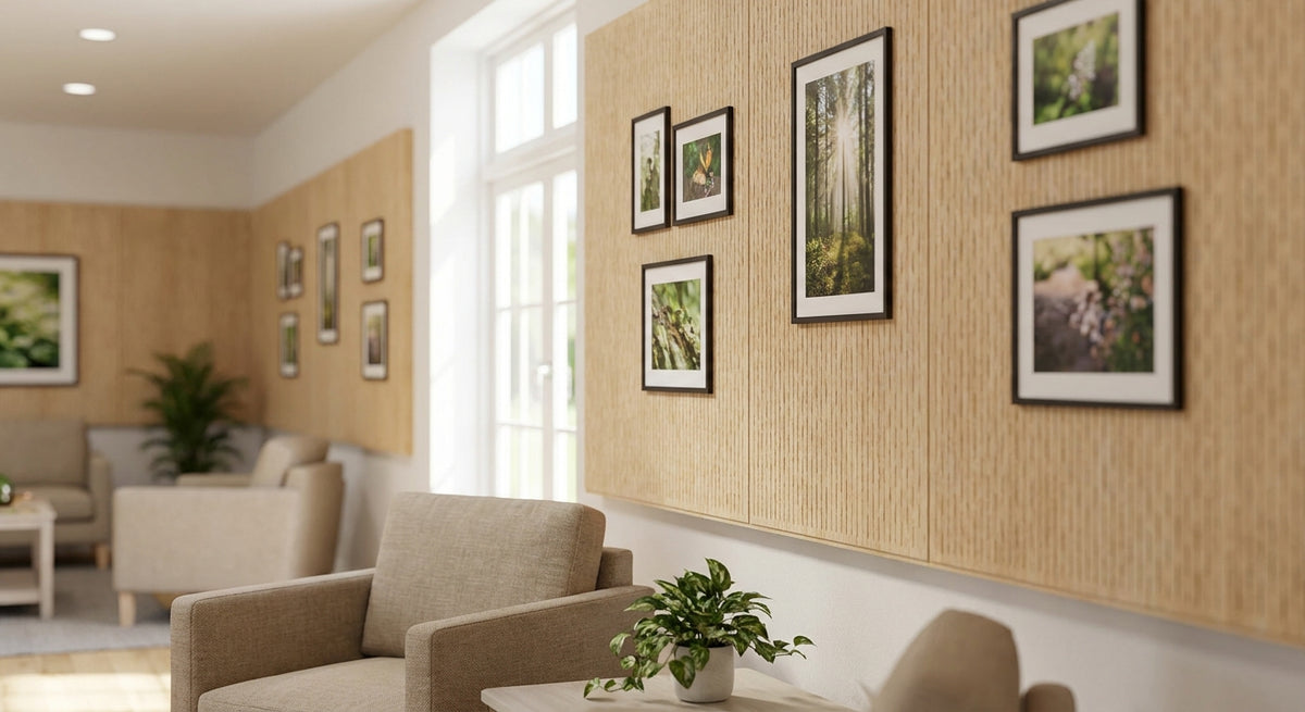 Wandpanelen voor een verzorgingshuis of seniorenwoning