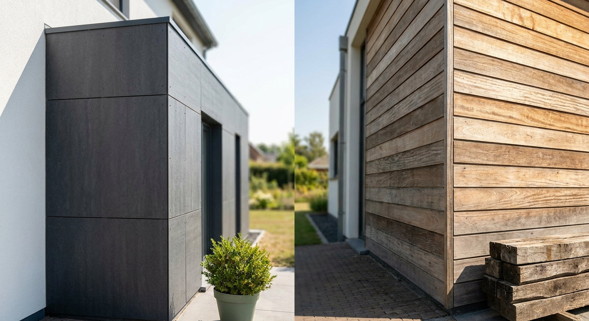 Gevelbekleding van composiet versus hout: de verschillen