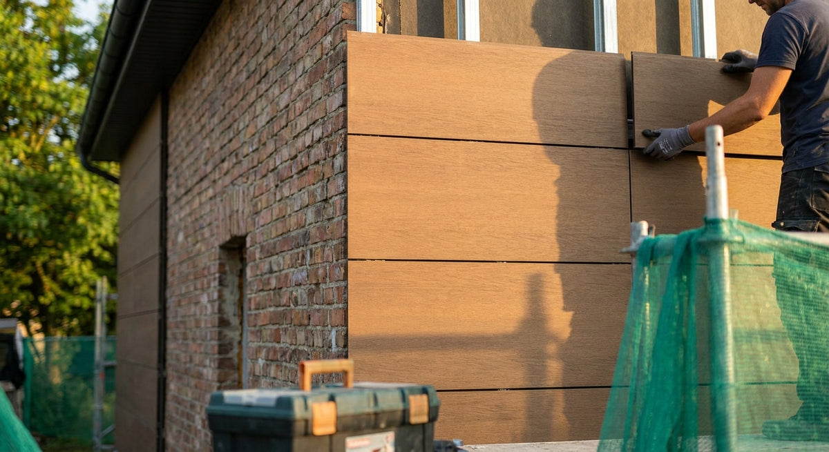 Hoe verduurzaam je een gevel met composiet panelen