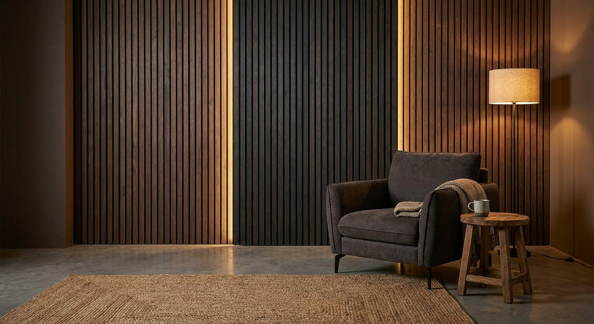 Houten wandpanelen donker voor warme interieurs