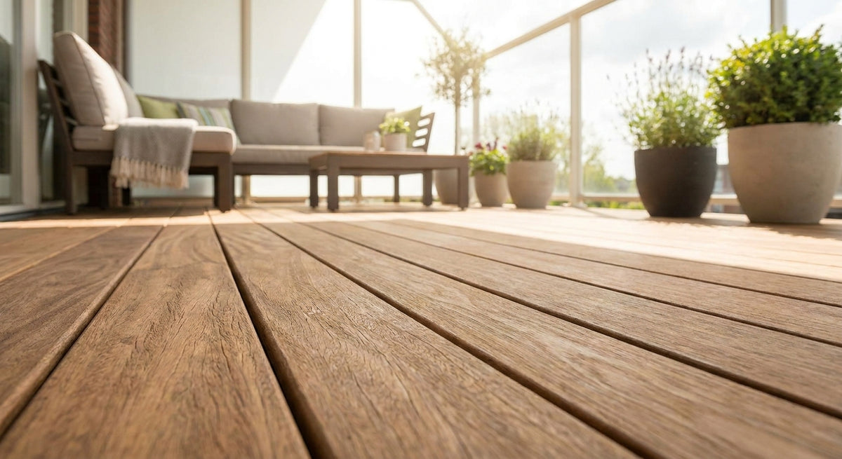 Vlonderplanken voor een terras of balkon