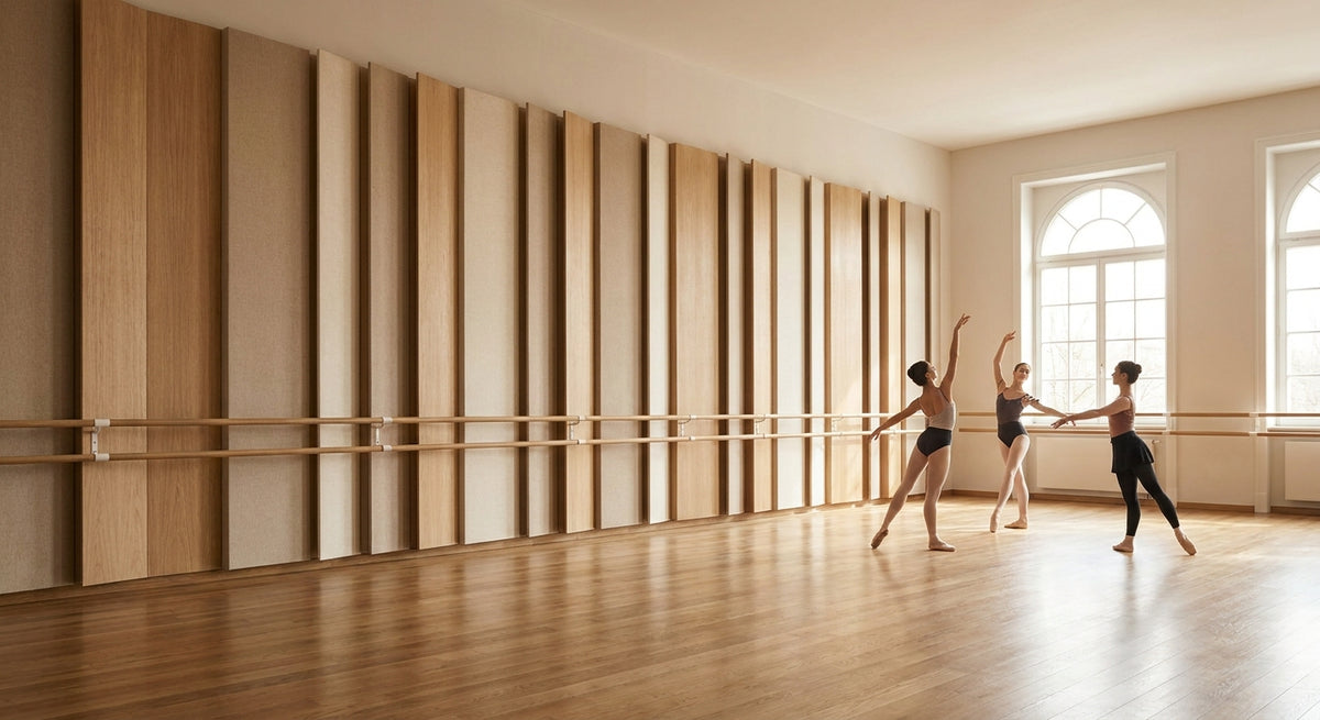 Beste wandpanelen voor een dansstudio of balletschool
