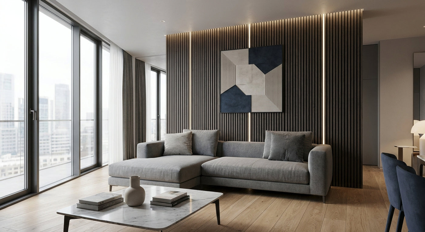 Beste wandpanelen voor een modern appartement