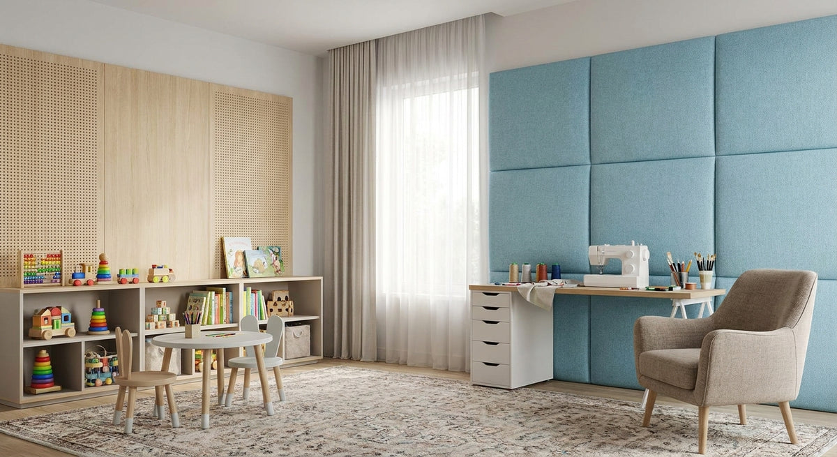 Wandpanelen voor een speelkamer of hobbykamer