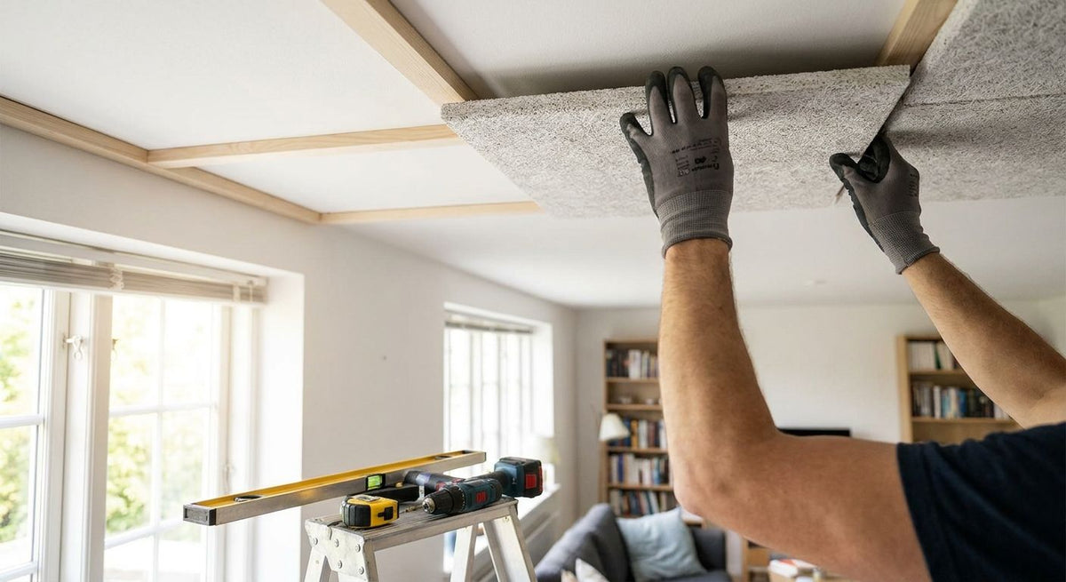 Akoestische panelen plafond: montage tips