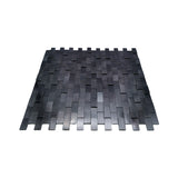 Steenstrip 3D Grafiet - productfoto glans 2