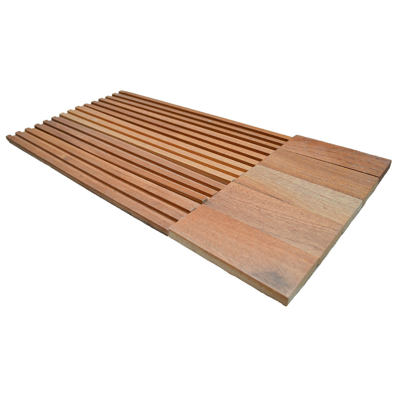 Houten Mozaïekpaneel | Rosewood XL | 30×60 cm | Hout | Tegel