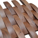 Houten Mozaïekpaneel | Walnoot Deep Dusk | 30×30 cm | Hout | Tegel