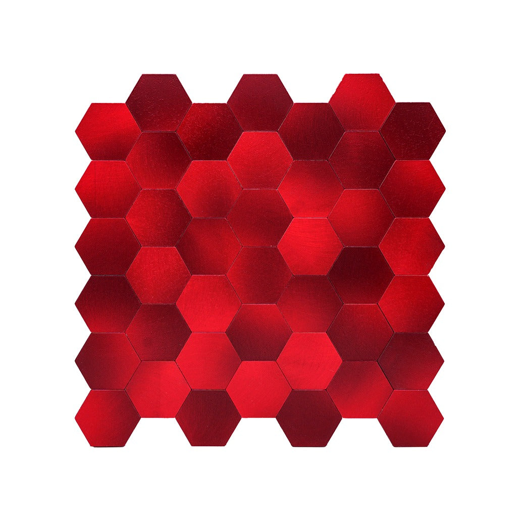 Hexagon Rood - productfoto glans 1