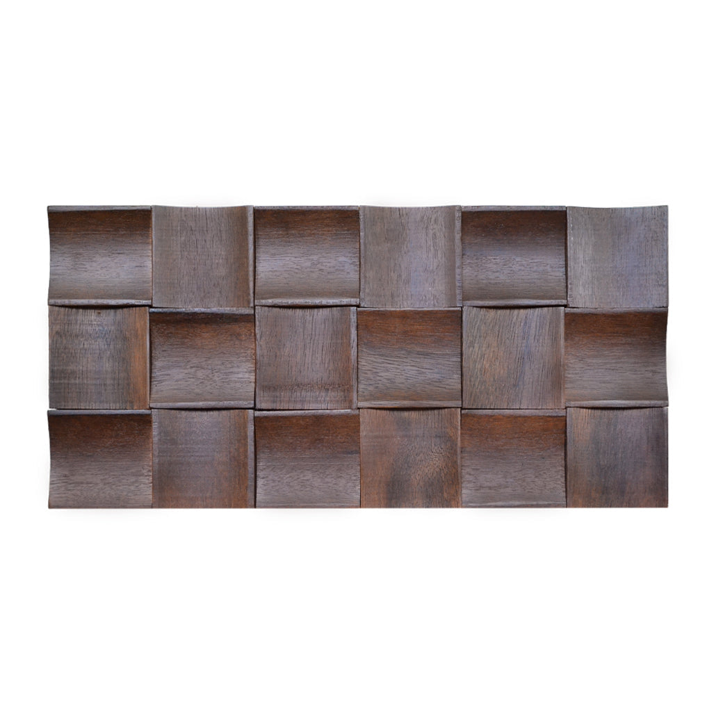 3D Houten Wandpaneel, Merbau XL | 30×60 cm