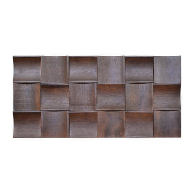 3D Houten Wandpaneel, Merbau XL | 30×60 cm