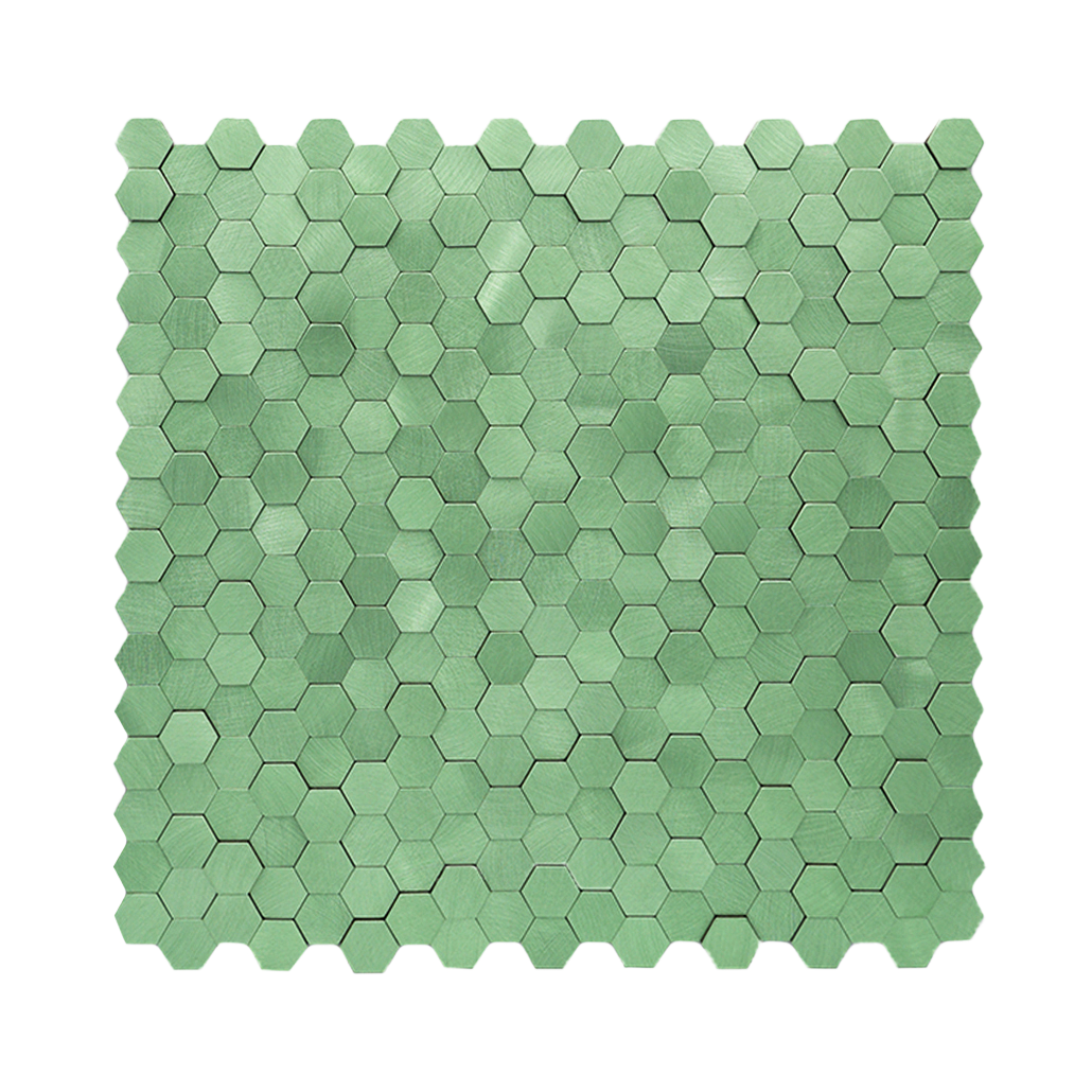 Mini Hexagon 3D Pastelgroen - productfoto 1